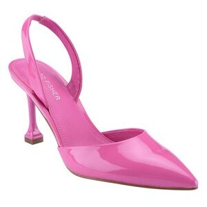 Marc Fisher Hadya Sling Back Pumps Pink